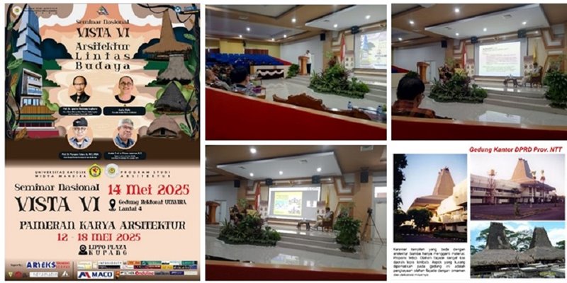 Arsitektur Lintas Budaya Dalam Seminar Nasional Vista 6